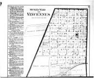 Vincennes City, 2nd Ward - Above, Knox County 1880 Microfilm